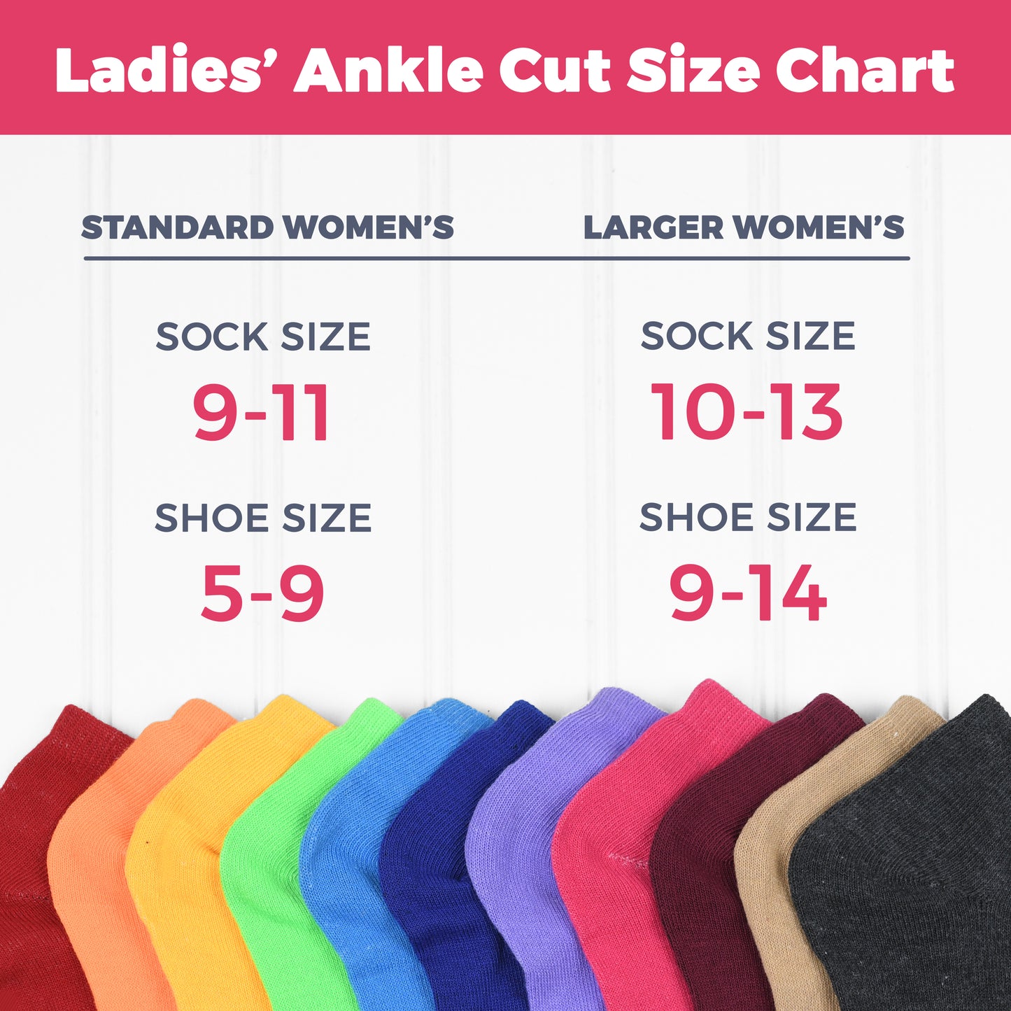 Womens Low Cut Ankle Socks - Runner Socks 12 Pairs