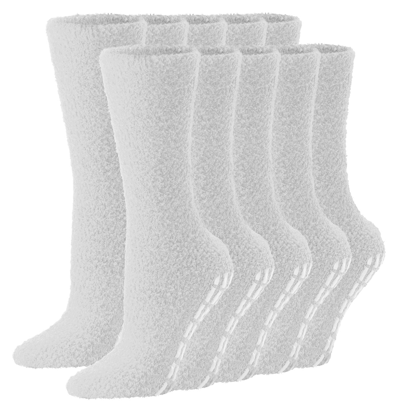 Fuzzy Womens Socks - 5 Pairs