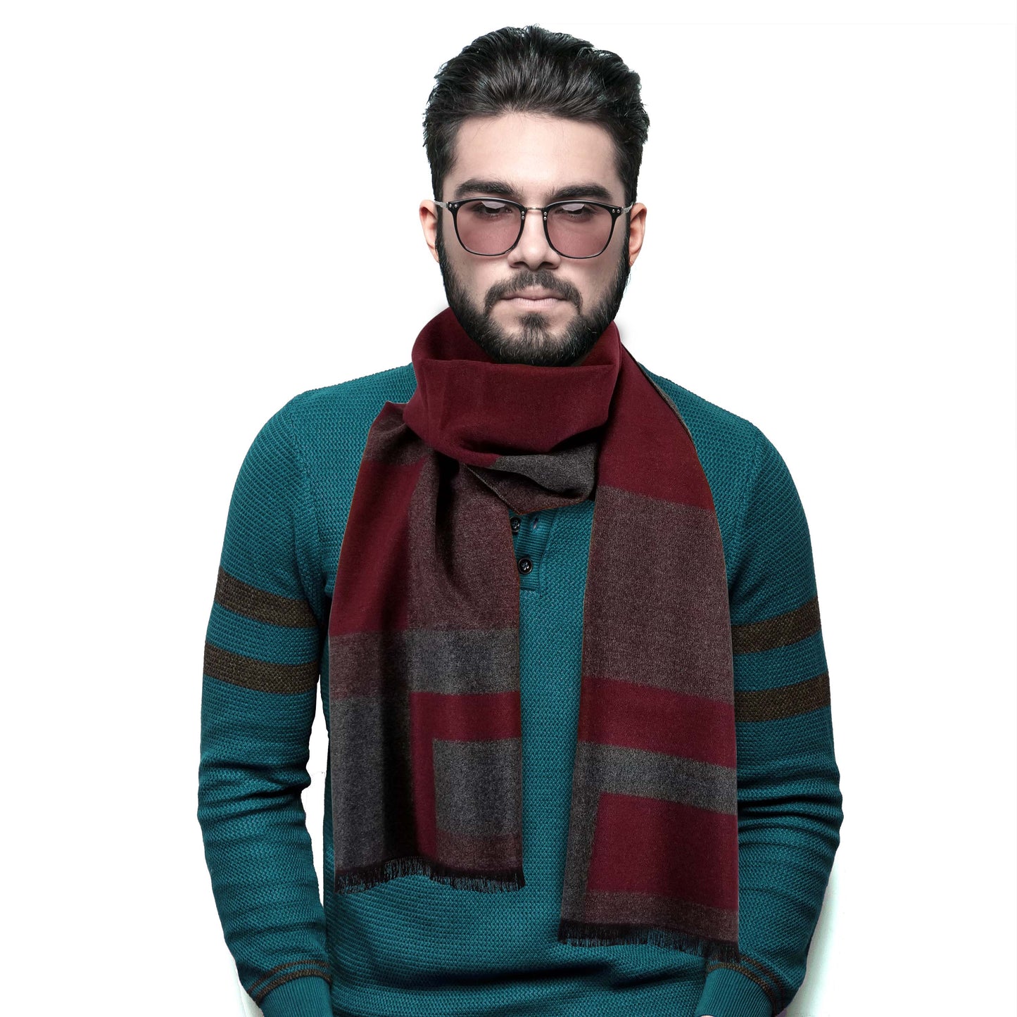 Cotton Winter Scarf - Soft and Warm