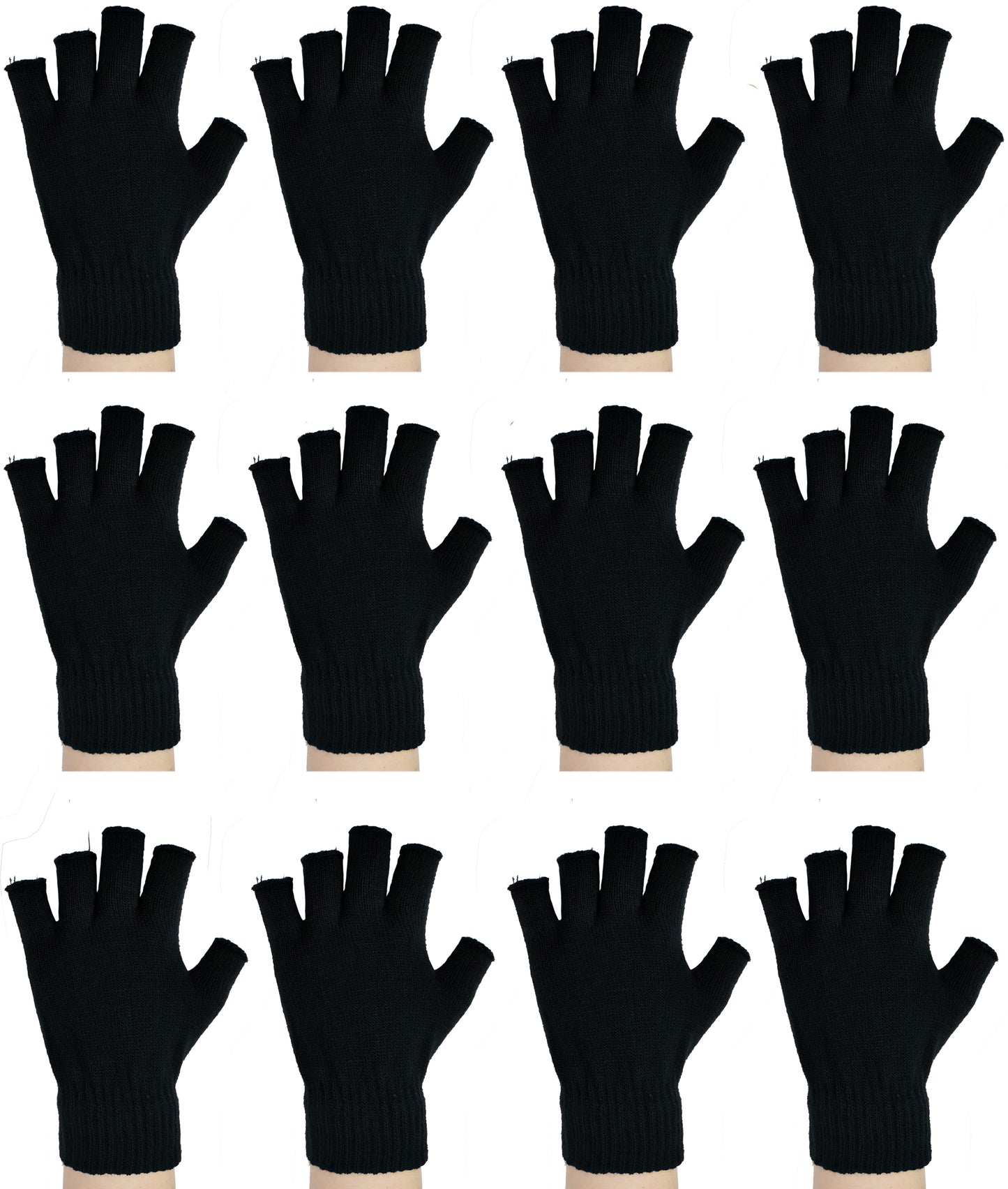 Fingerless Magic Gloves for Men and Women