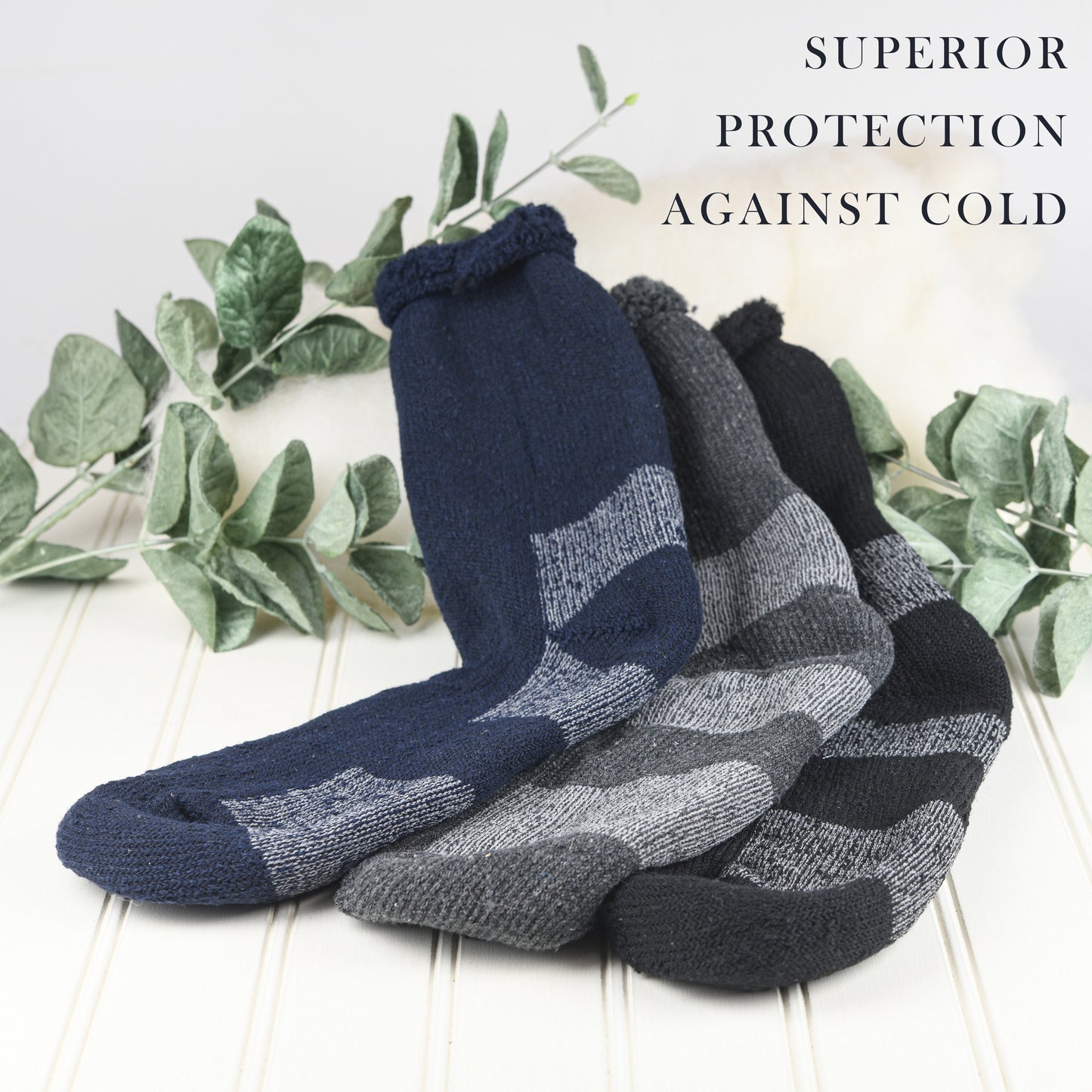Thermal Socks for Men and Women - 4 Pairs