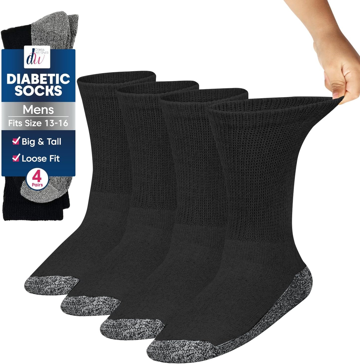 Debra Weitzner Diabetic Socks Big And Tall