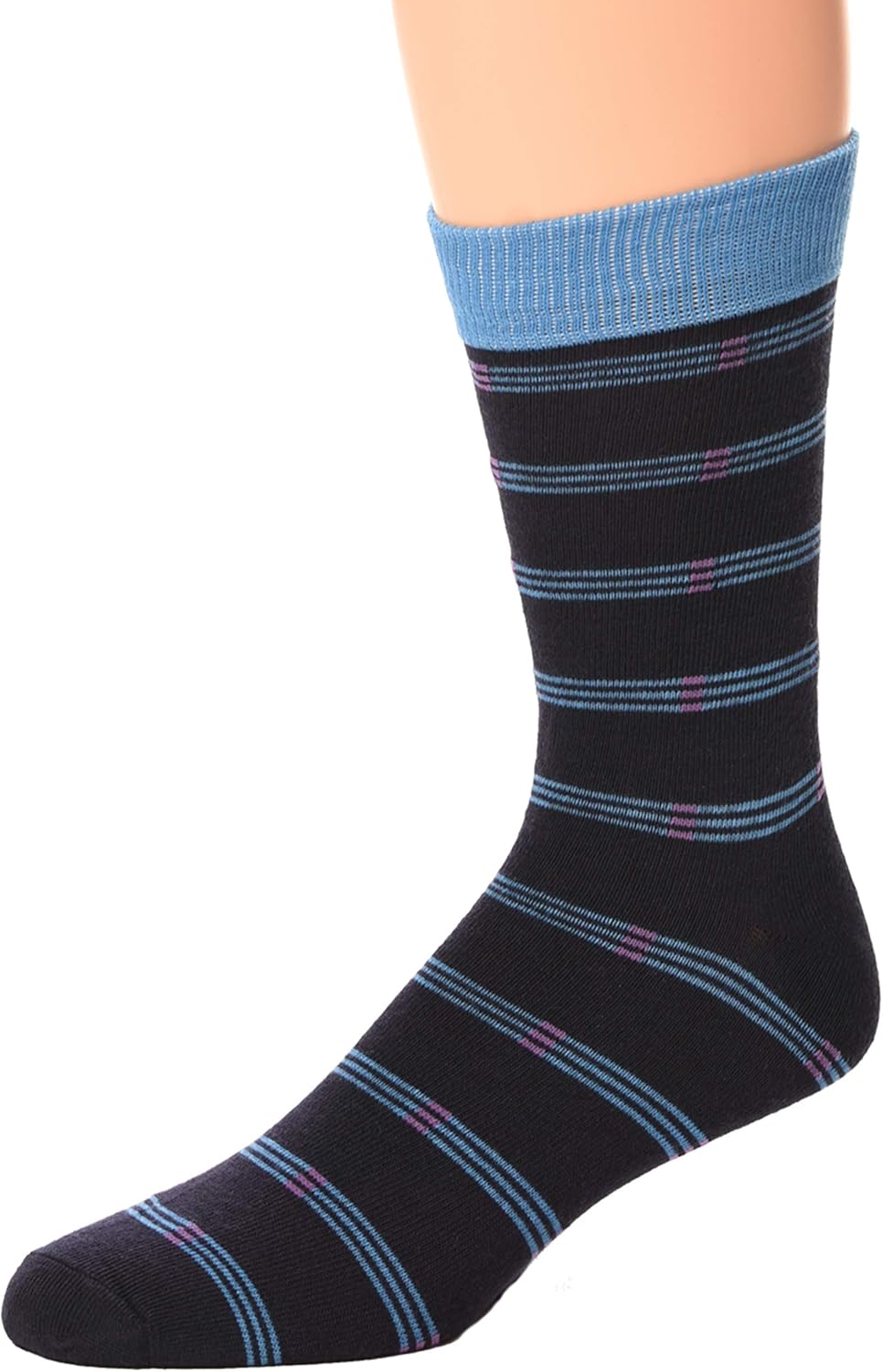Debra Weitzner Mens Dress Socks Colorful Argyle Socks 12 Pairs Cotton Patterned Fun Socks