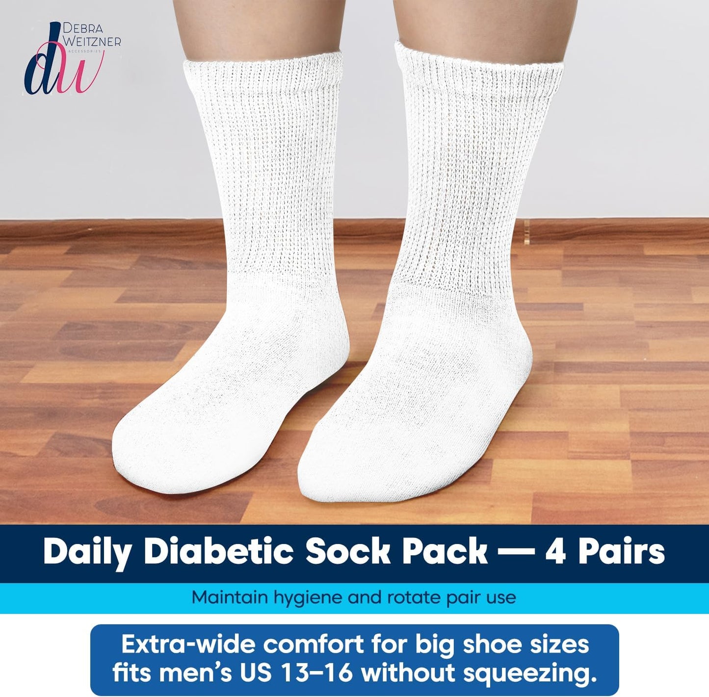 Debra Weitzner Diabetic Socks Big And Tall