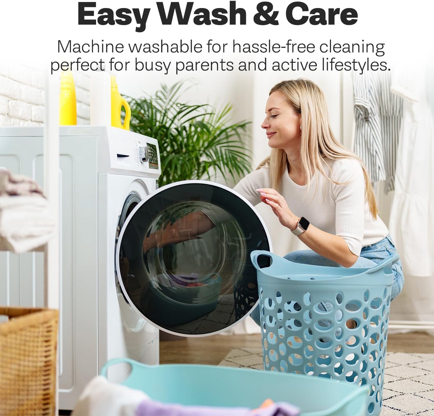 Debra Weitzner Kids Cotton Socks 4-12 Years Boys & Girls - Black and White Soft Kids Crew Socks Seamless Toe - 6 Pairs