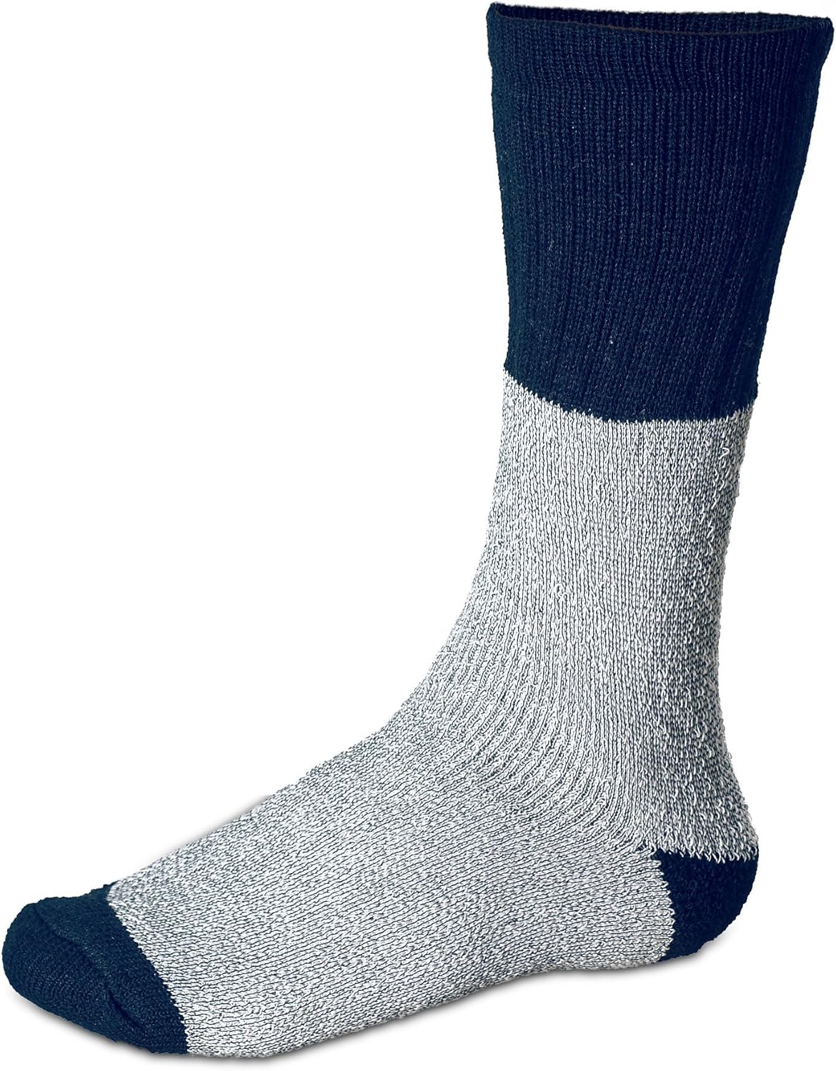 Debra Weitzner 12 Pair Thermal Winter Socks for Men & Women - Insulated Socks for Cold Weather & Warm Boots
