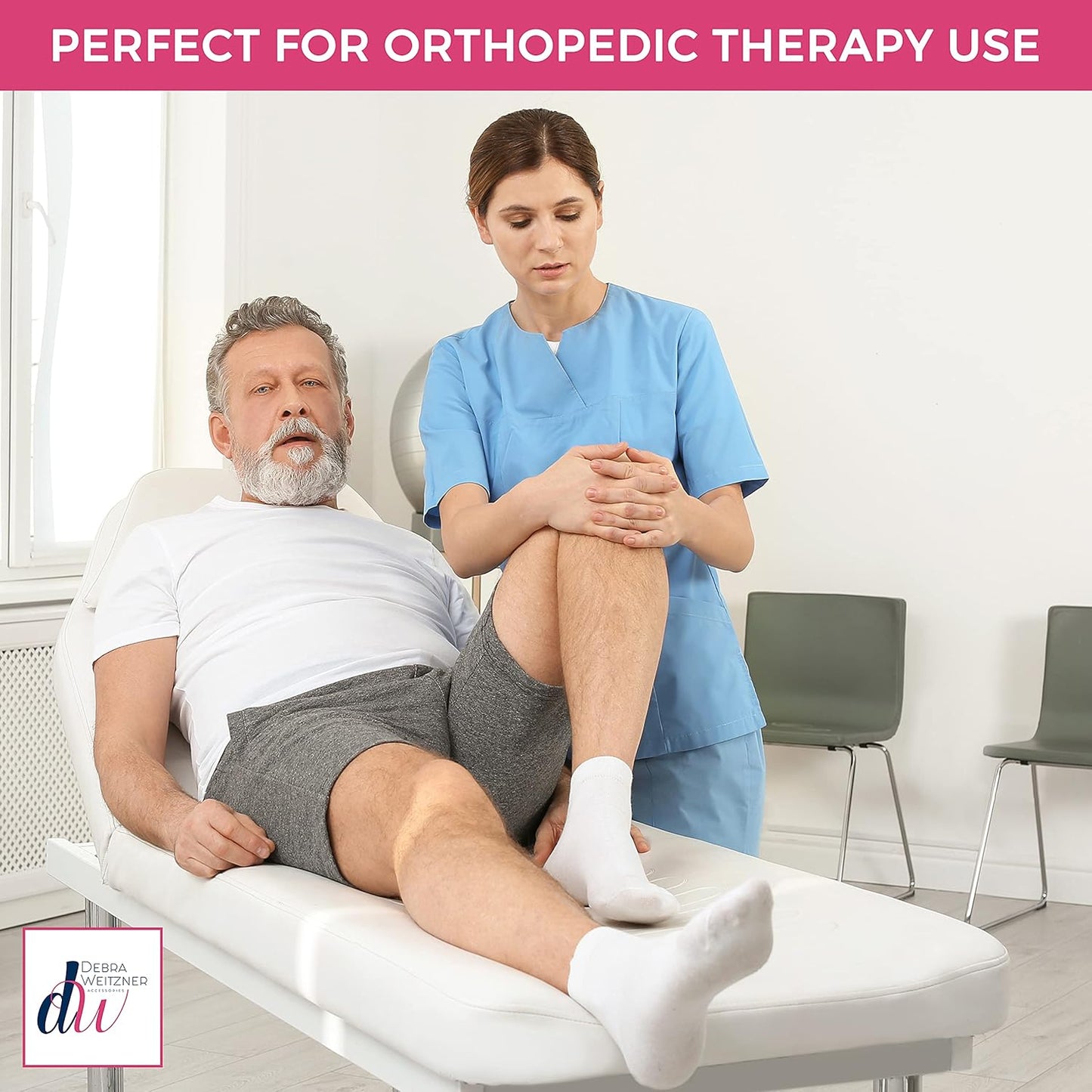 Debra Weitzner Diabetic Ankle Crew Socks Mens Womens Non-binding Socks Loose Fit 12 Pairs