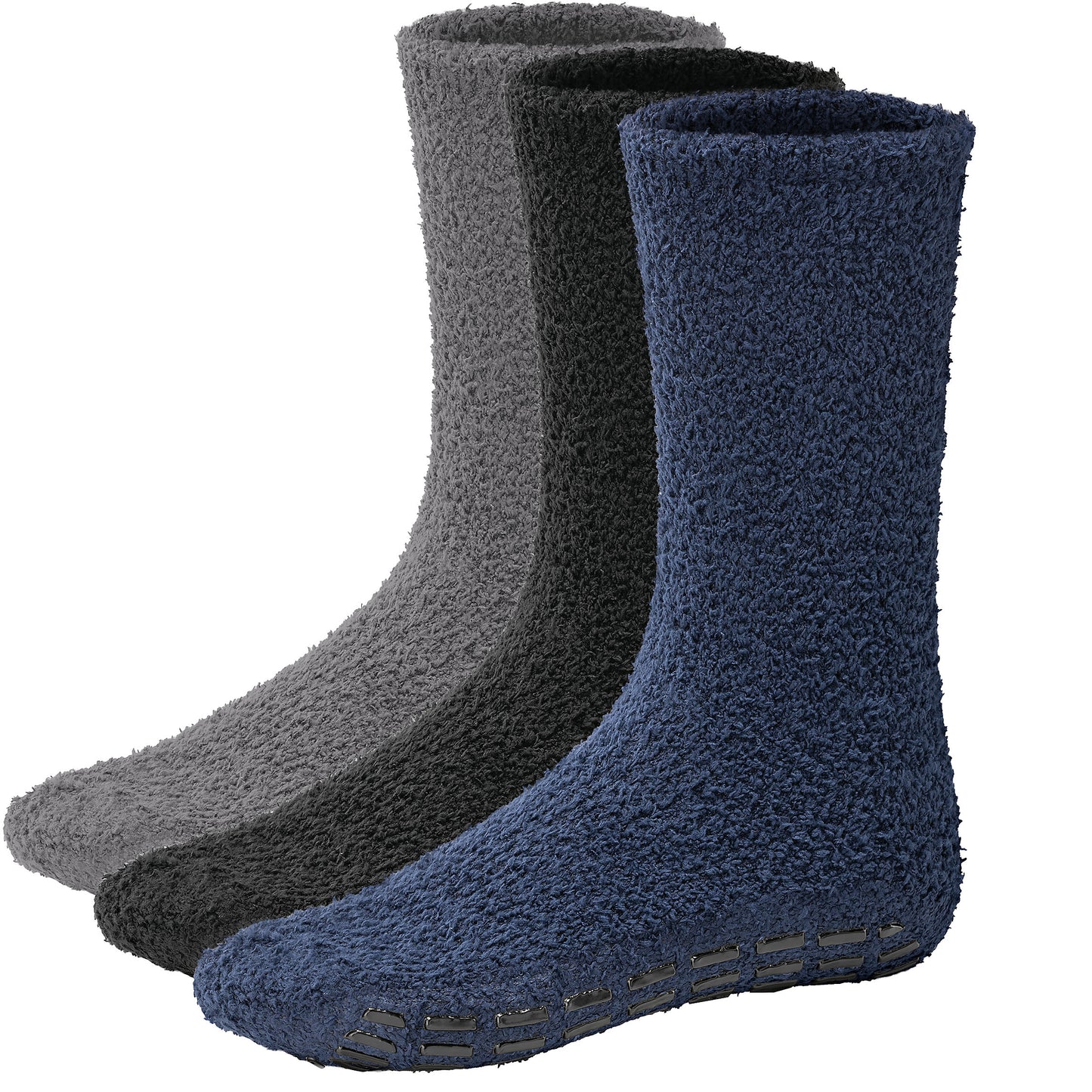 Fuzzy Mens Socks- Case