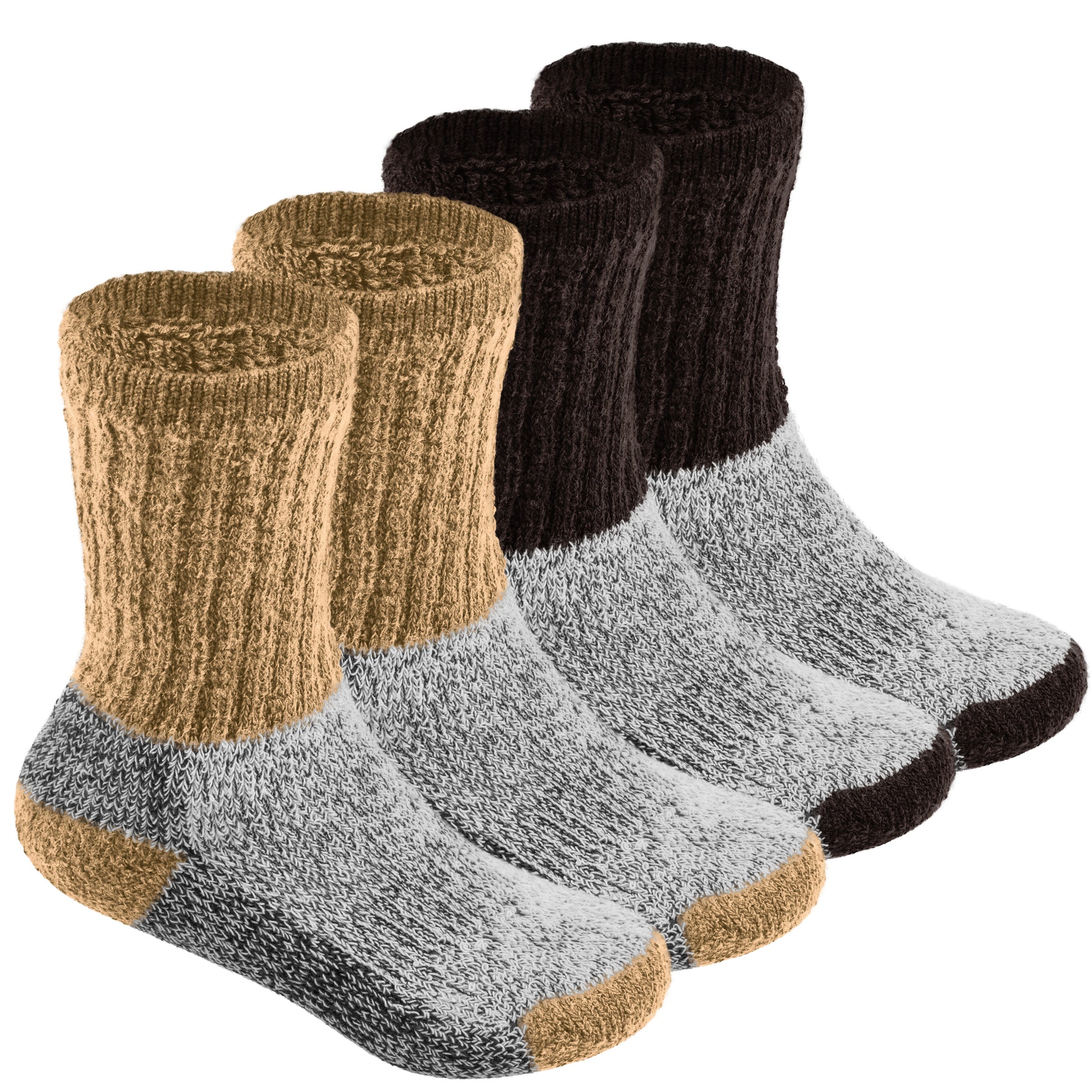 Debra Weitzner Warm Thermal Socks for Men and Women Extreme Cold Weather  Winter Wear Insulated Heavy Boot Socks 2 Pairs