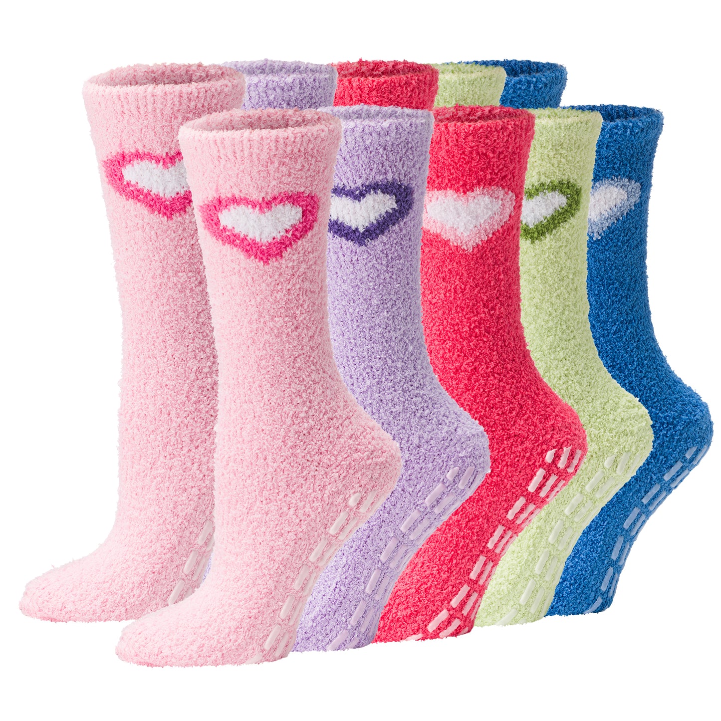 Fuzzy Womens Socks - 5 Pairs