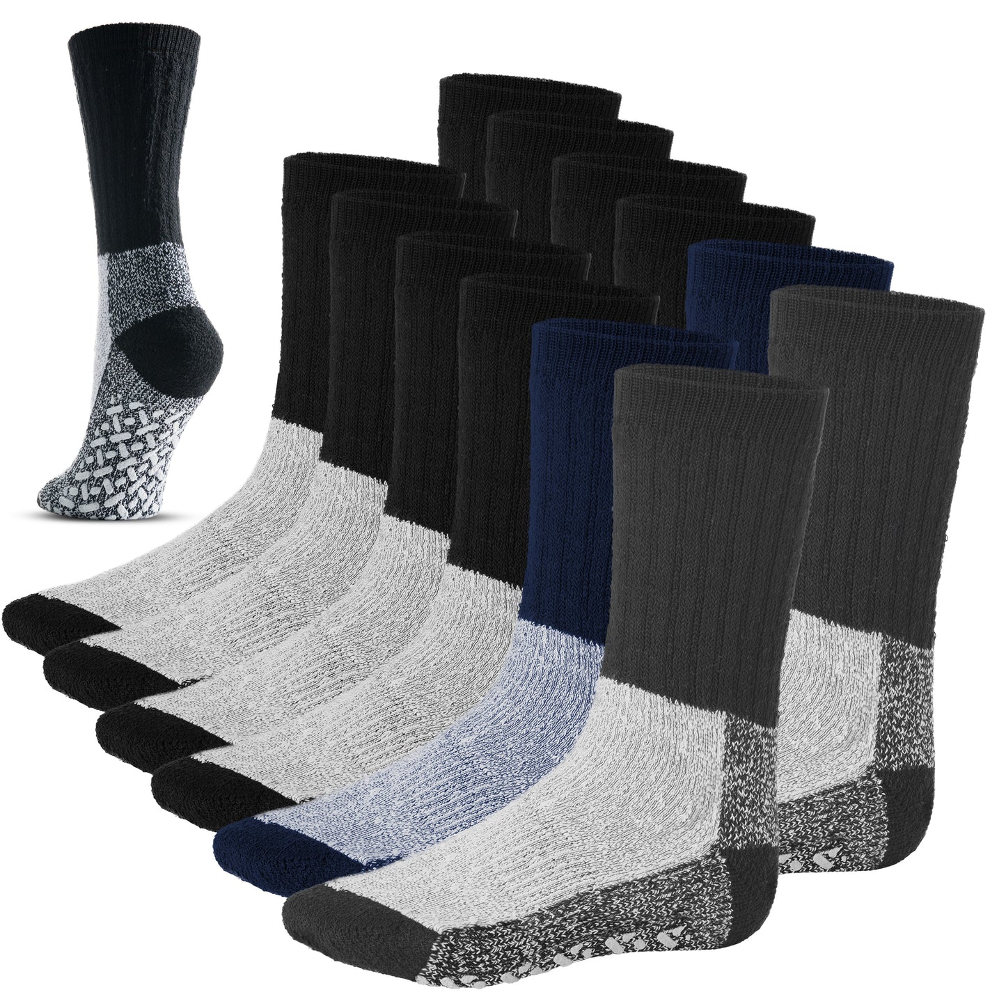 Thermal Hiking Socks Unisex - 6 Pairs