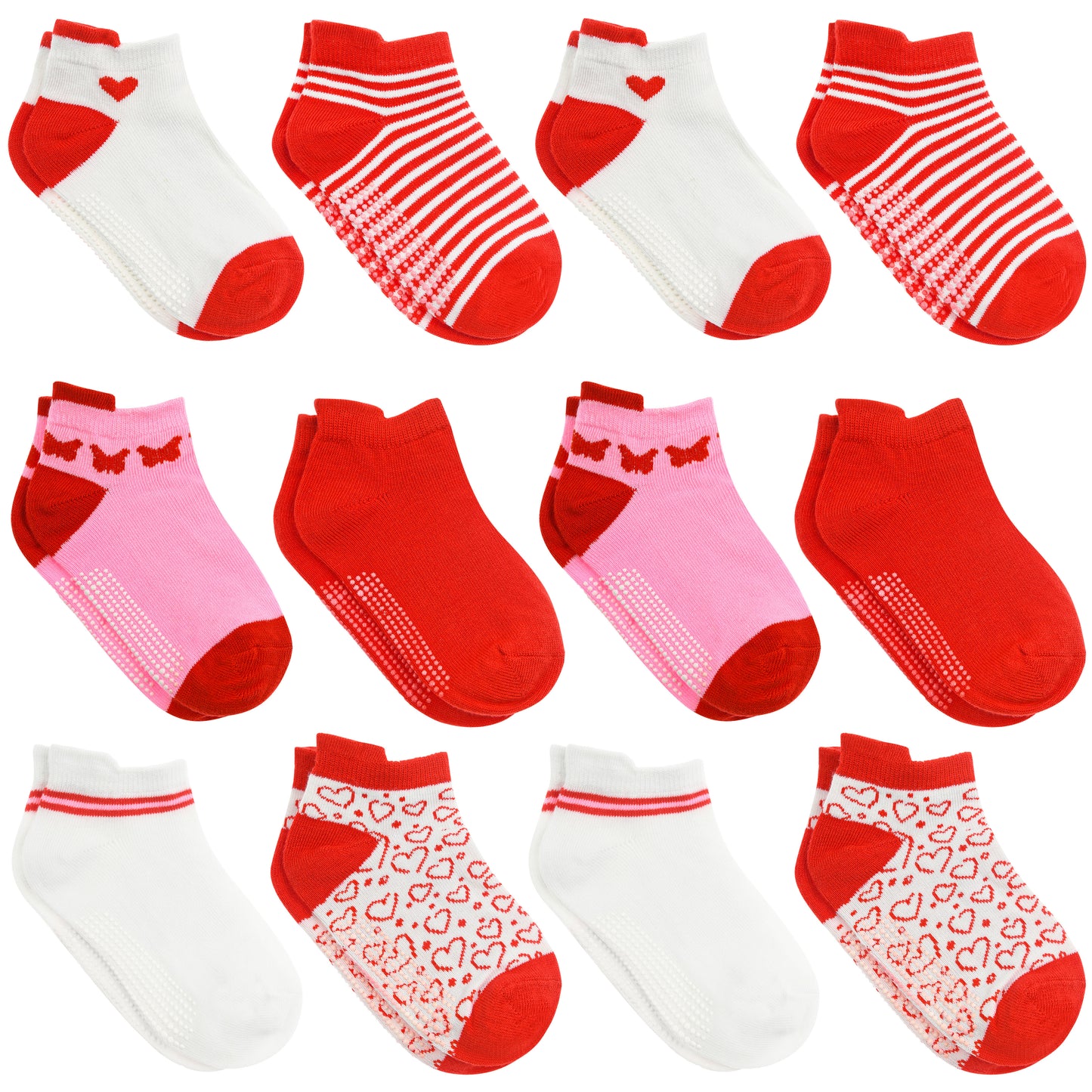 Baby and Toddler Ankle Socks- 12 Pairs