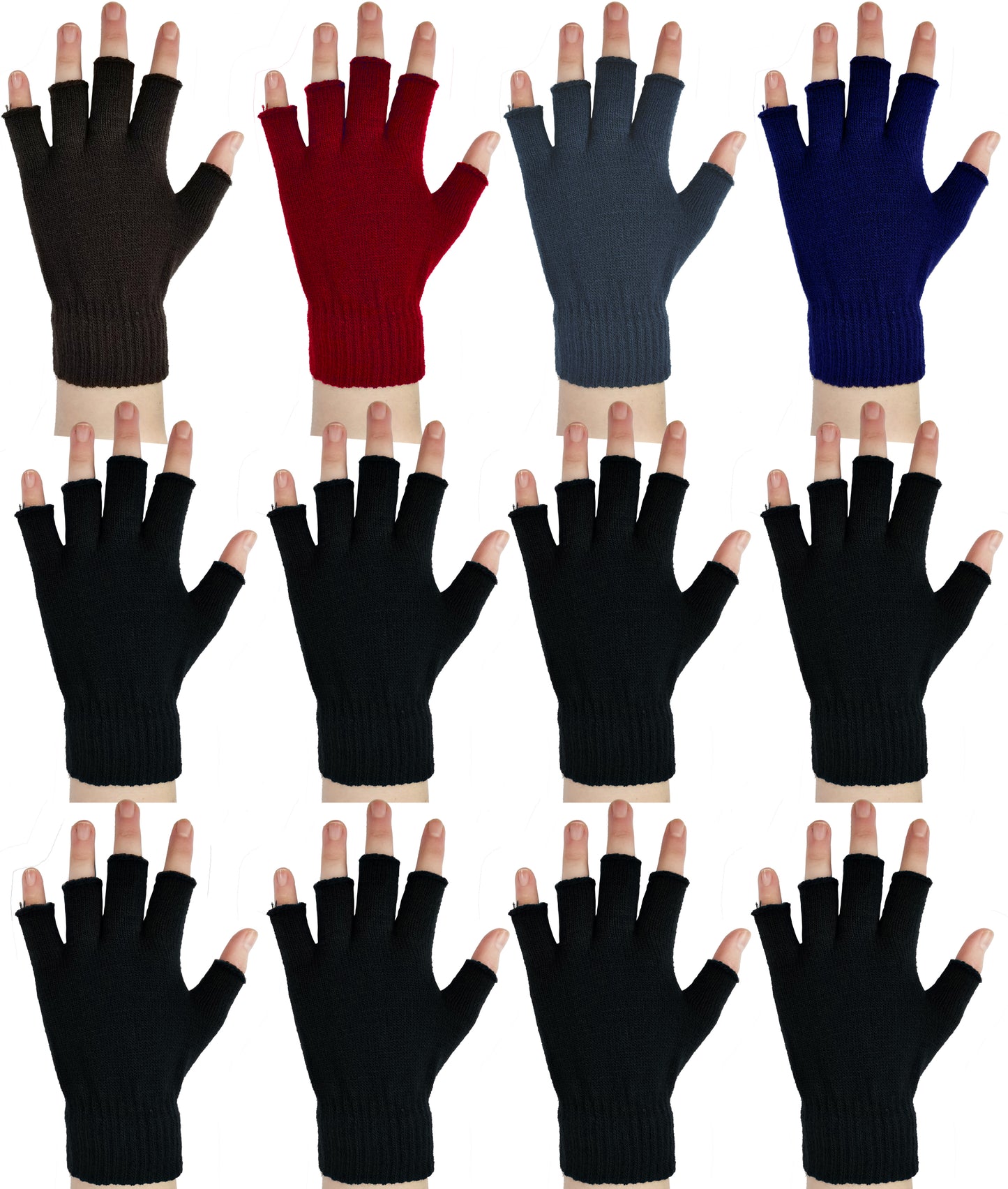 Fingerless Magic Gloves for Men and Women