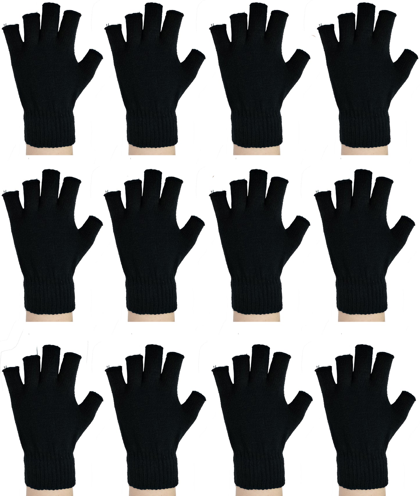 Fingerless Magic Gloves for Men and Women